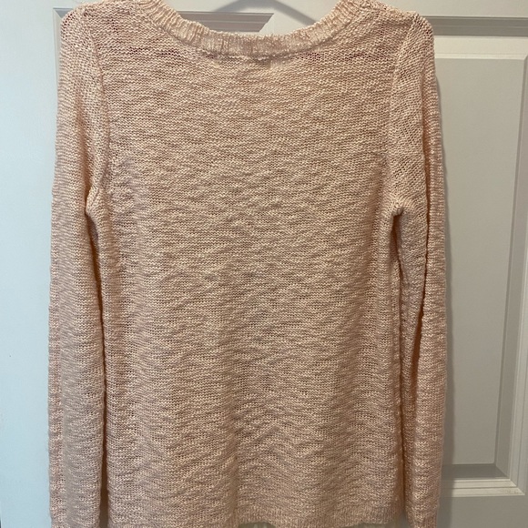 Pink rose sweater size small blush in color. - Picture 10 of 13